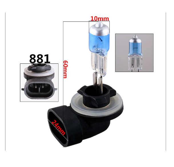 Bóng đèn Halogen Bosch H27 W/2 881, Bóng đèn Bosch