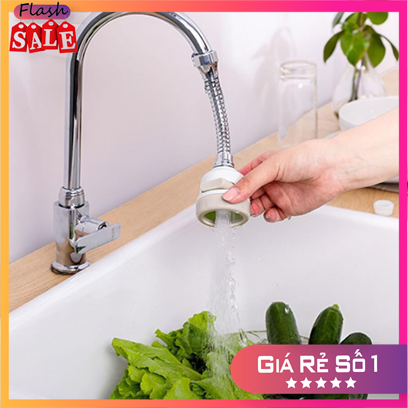 [ VÒI VÀ ĐẦU NỐI ] Đầu vòi tăng áp rửa chén, đầu vòi tăng áp giá rẻ, Đầu Tăng Áp cho vòi rửa chén rửa bát loại mới- Tăng Áp Lực Nước 2 Chế Độ Phun xoay 360 độ ,thiết kế đồng bộ vòi nước