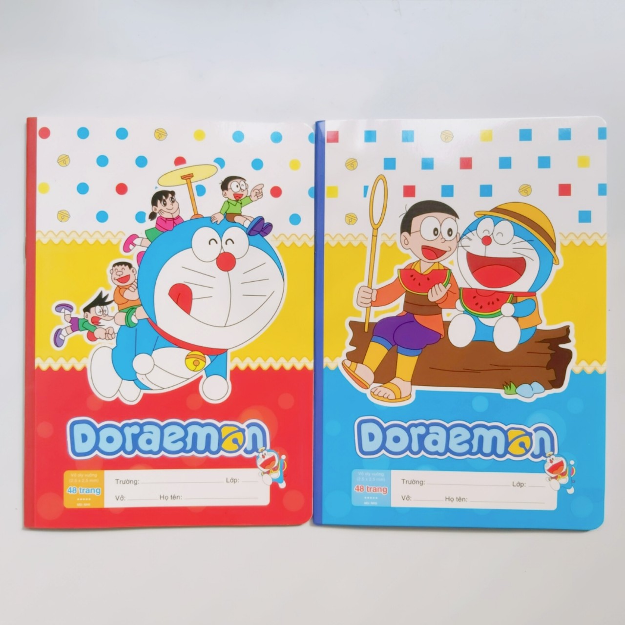 Combo 10 vở ô ly cho học sinh tiểu học