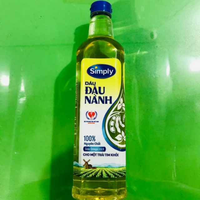 Dầu đậu nành simply 1l