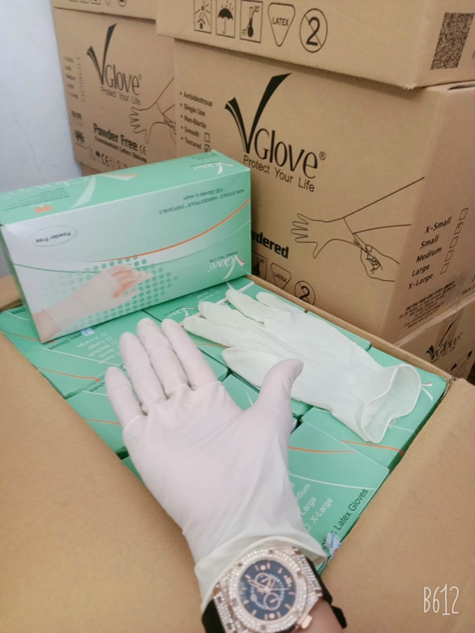 GĂNG TAY Y TẾ VGLOVE SIZE M