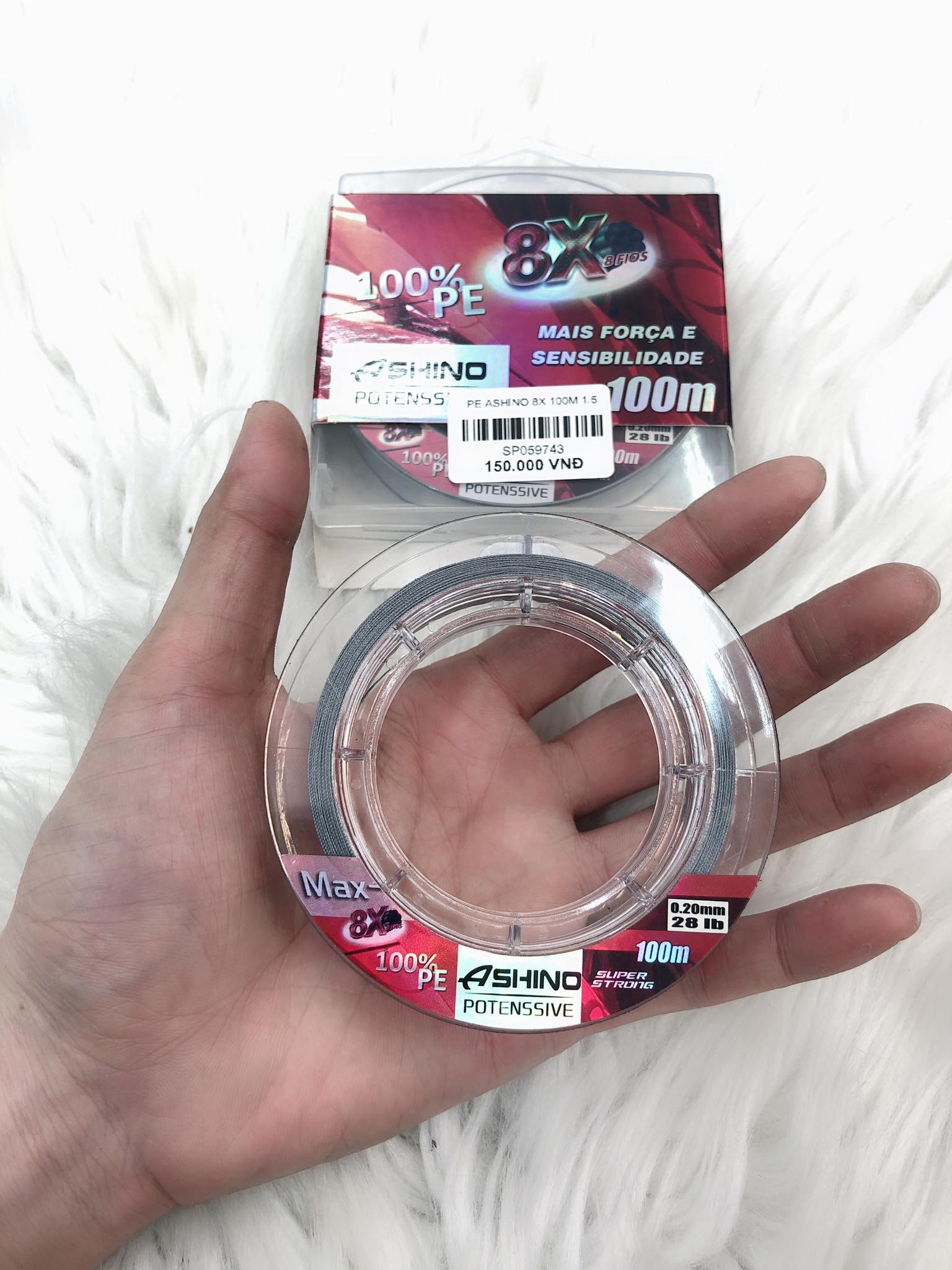 DÂY CÂU CÁ PE 8X ASHINO