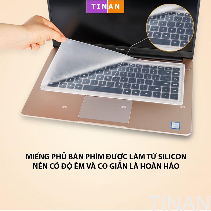 Miếng Phủ Bàn Phím Laptop 13 -14 in & 15 - 17 & 12 & 10 inch Silicon Chống Nước, Chống Bụi Bẩn