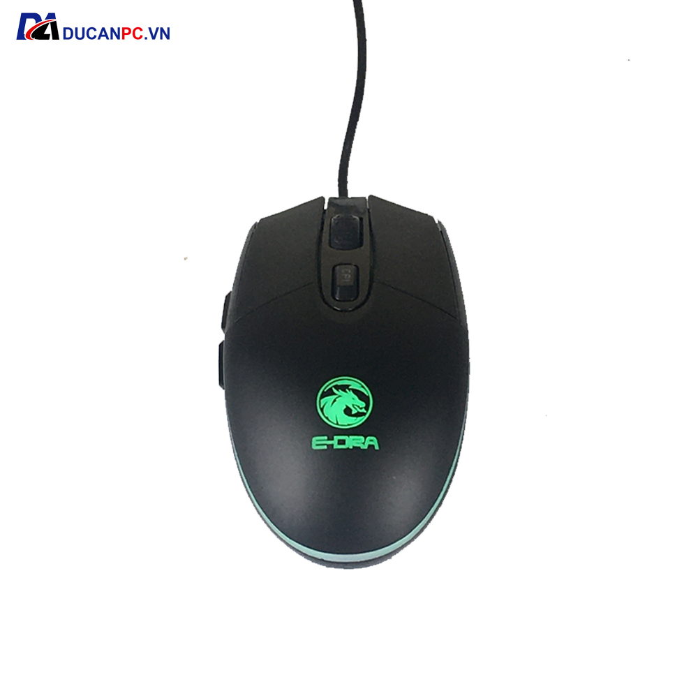 Chuột chơi game E-DRA EM6102 Led RGB - Black