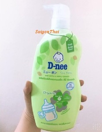 [HCM]Nước rửa bình sữa Dnee chai 600ml - Thái Lan