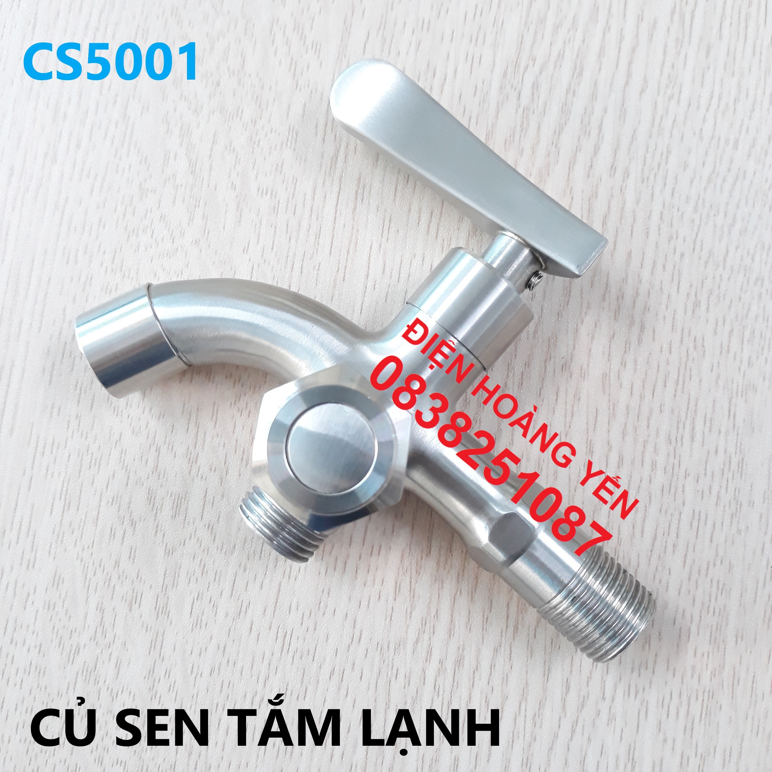 Shower Head with 1 Cold Water Line Made of Stainless Steel 304, Easy to Install