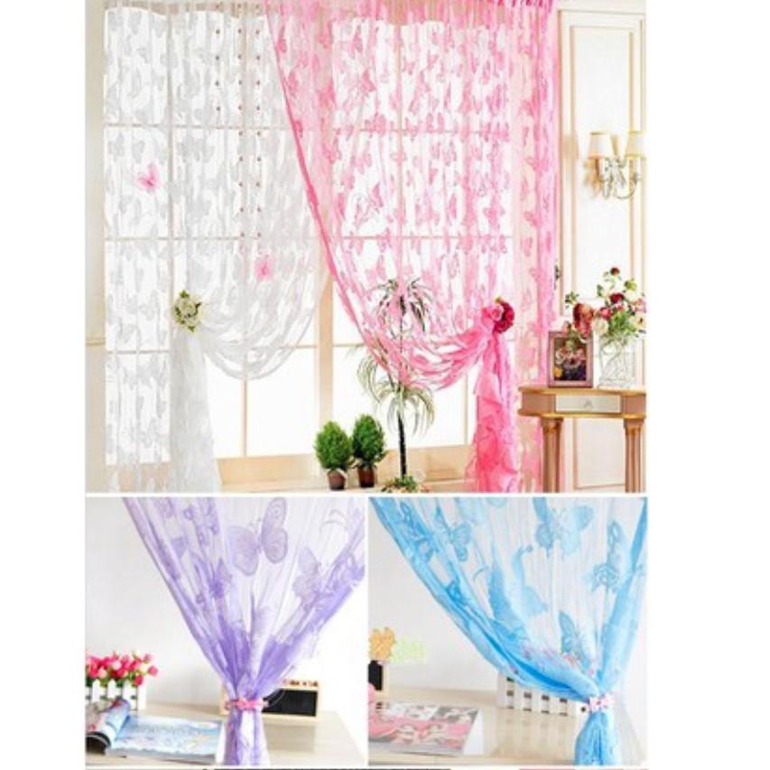 Rèm Cửa Hình Bướm Sang Trọng 1m x 2m