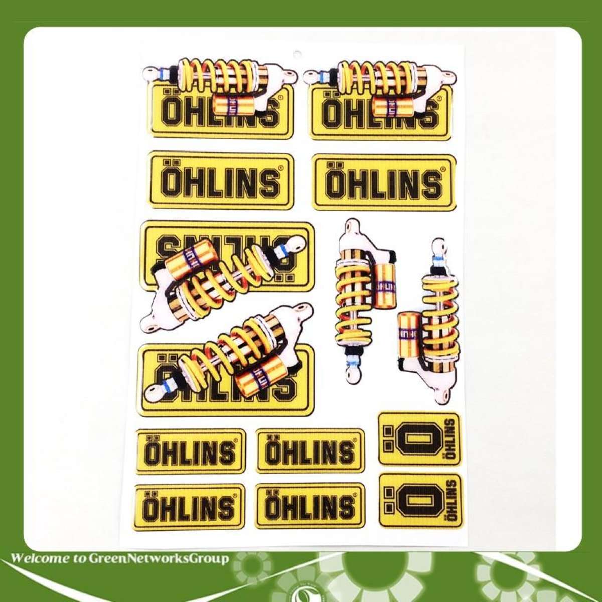 Tem dán xe máy decal trang trí xe GreenNetworks ( mẫu ngẫu nhiên hoặc chat để chọn mẫu yêu thích )
