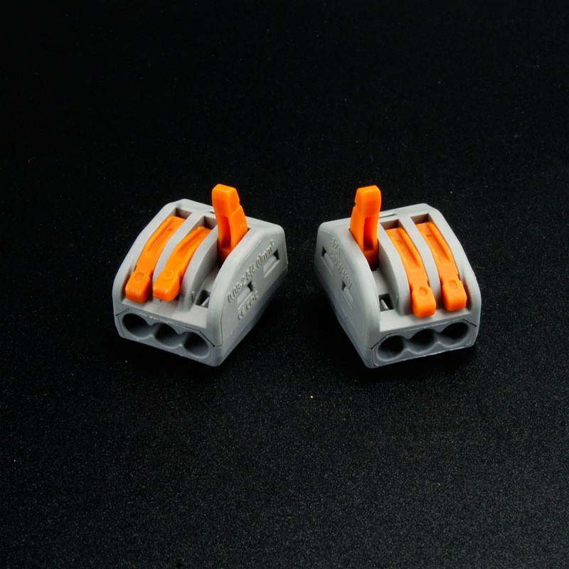 Combo 10 cút nối dây điện KV774 2 cổng, 3 cổng , 5 cổng