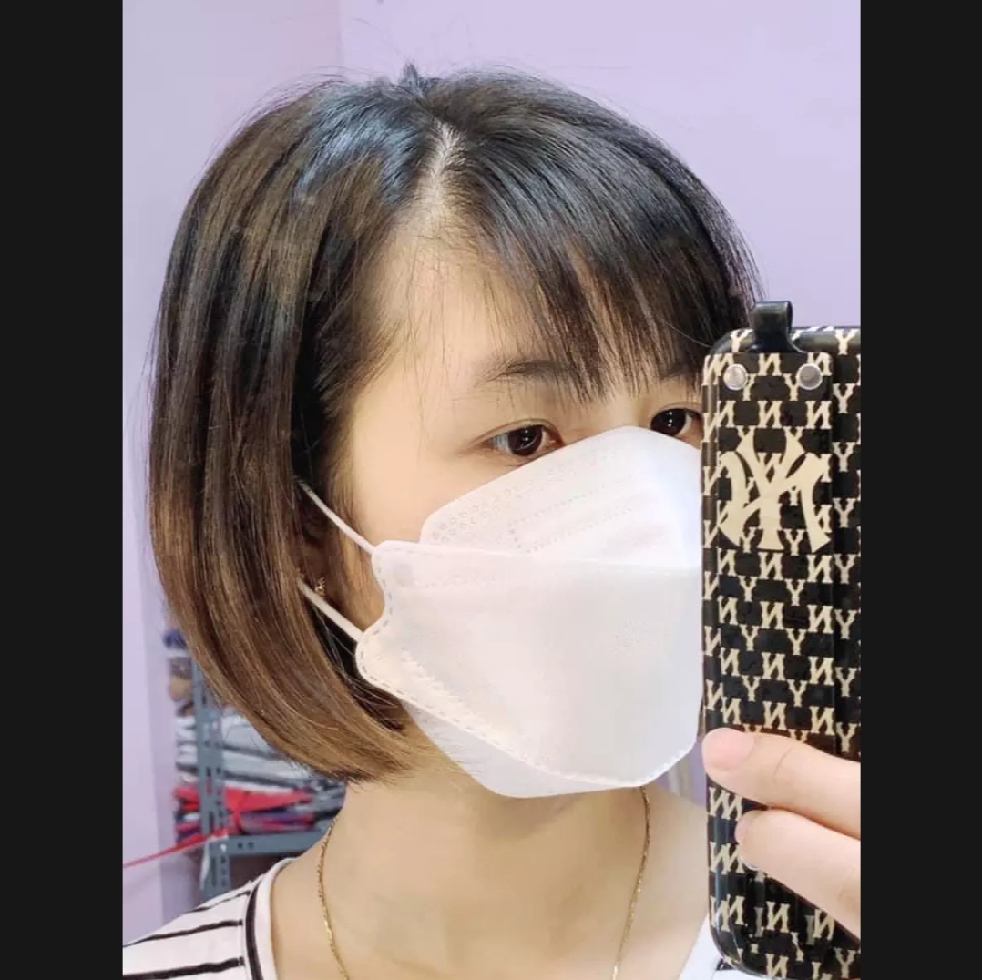 Khẩu Trang 4D MASK KF94 Công Nghệ Dập Hàng Quốc, Thiết Kế Thời Trang, Kháng Khuẩn