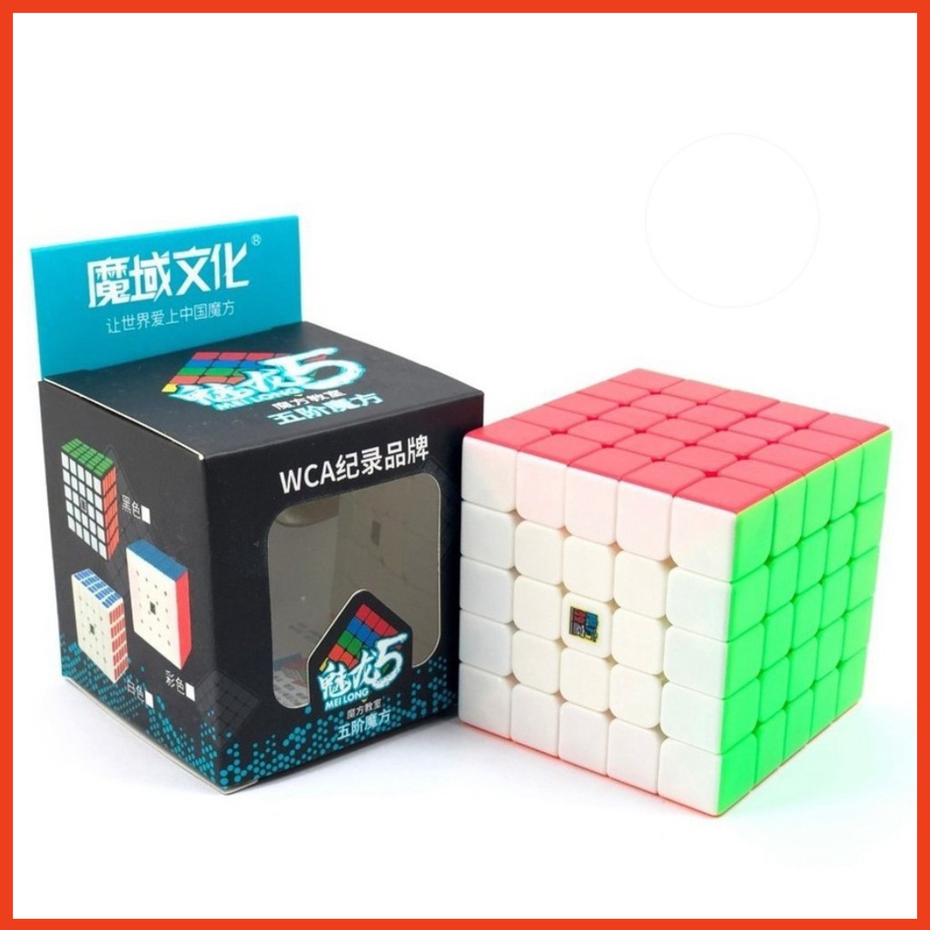 Rubik 5x5 Stickerless Xoay Trơn Siêu Mượt - Rubic 5 Tầng