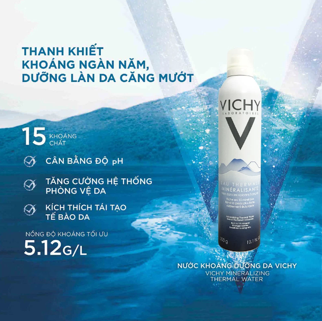 Xịt khoáng Vichy Thermal Spa Water