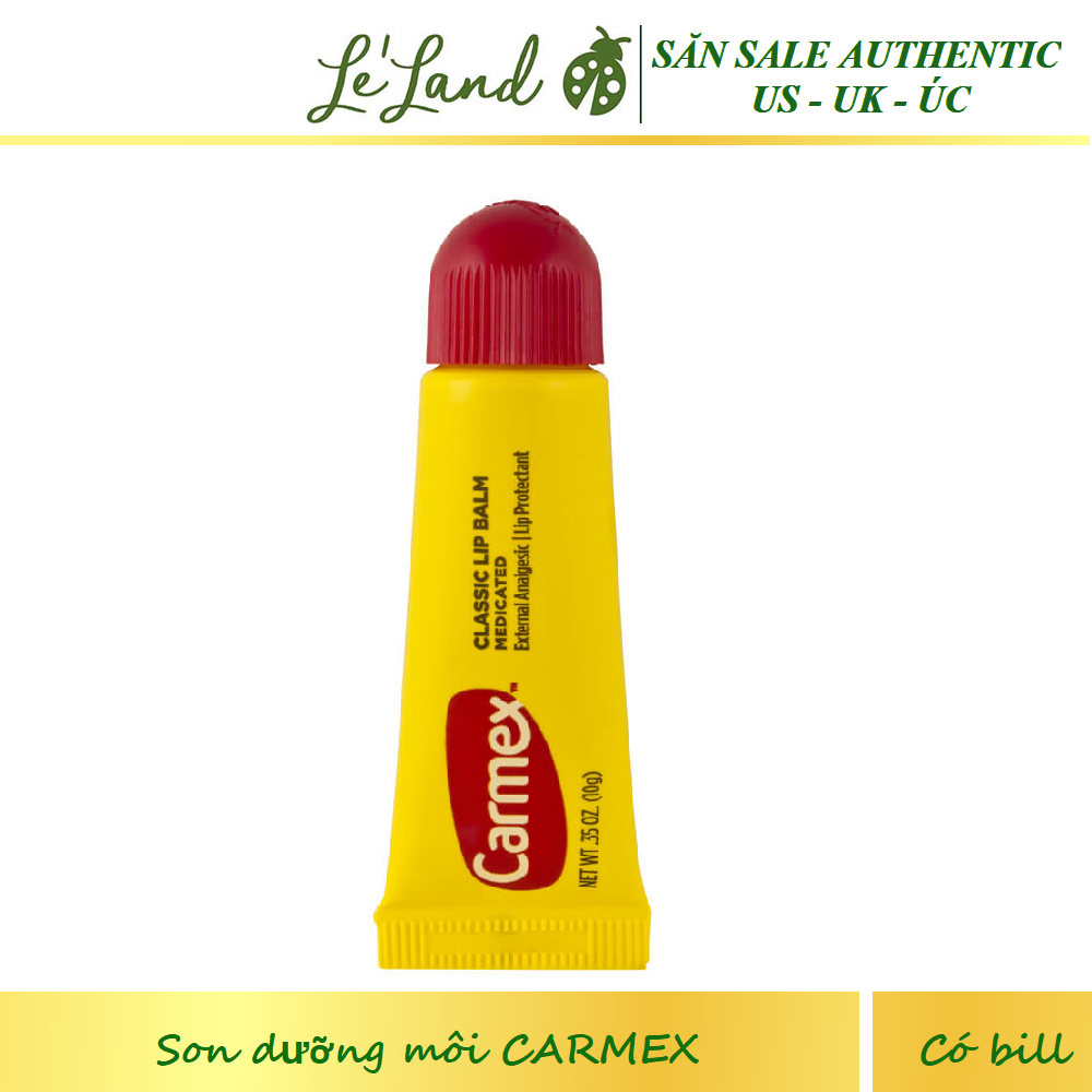 [HCM]Bill US - Săn sale 60%- Son Dưỡng Môi Carmex Tuýp không mùi lẻ