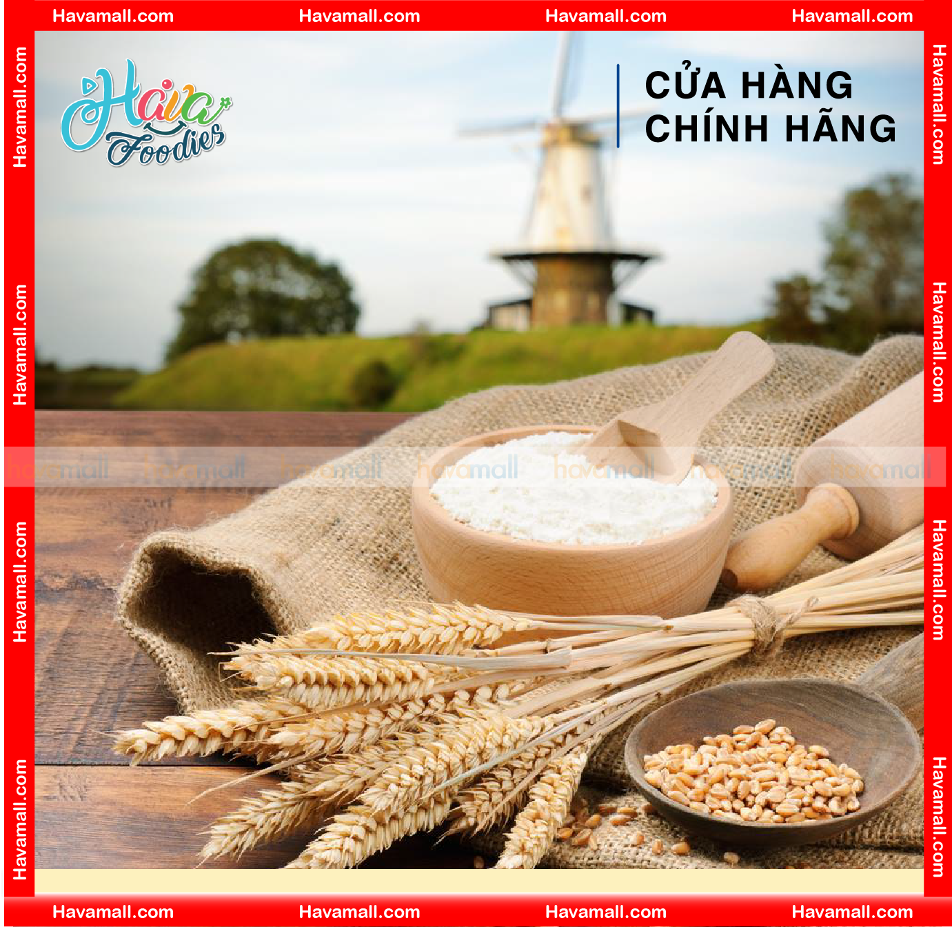 Bột Mì Nguyên Cám Atta 1kg
