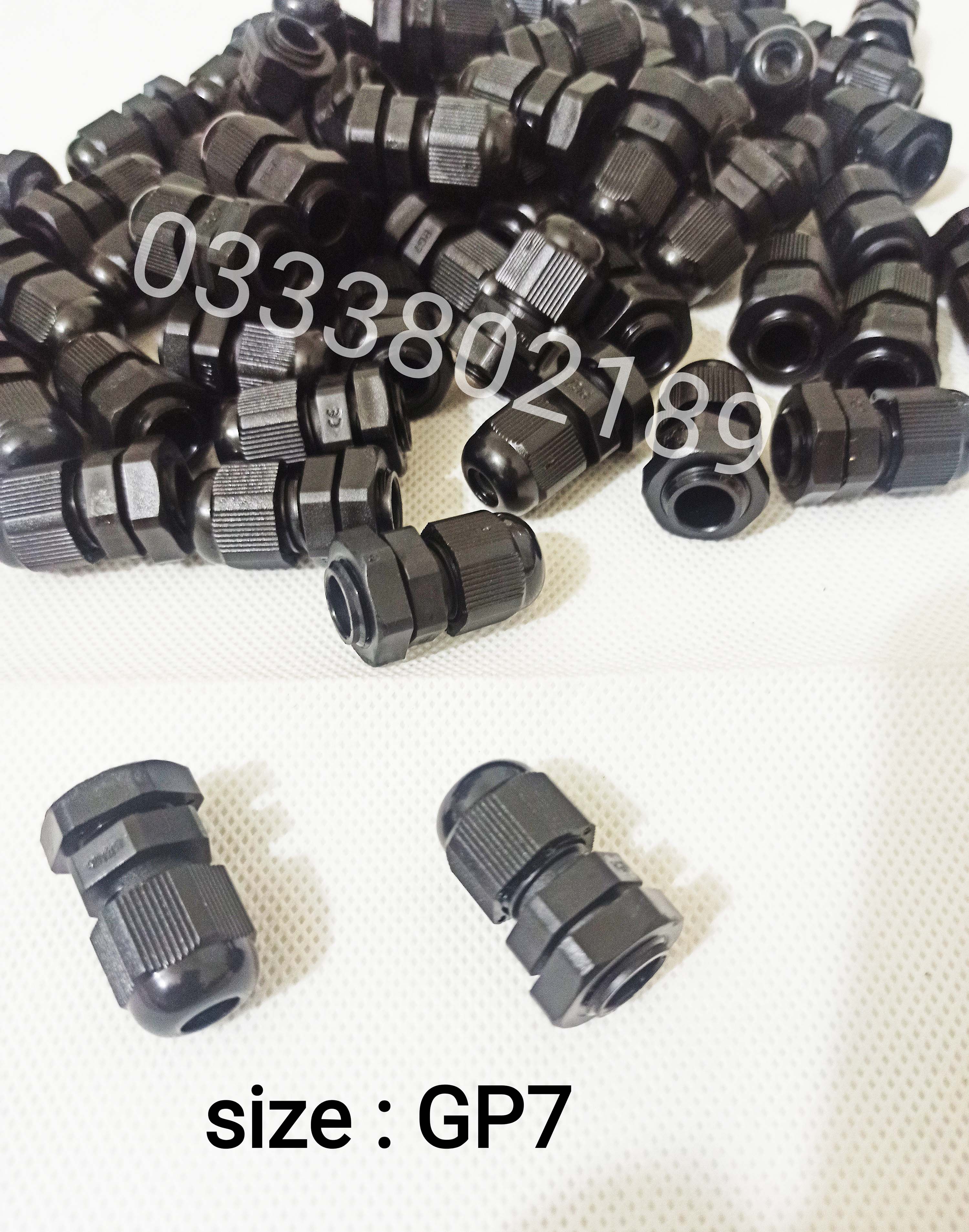 Ốc siết cáp GP7 màu đen( 10 ốc)