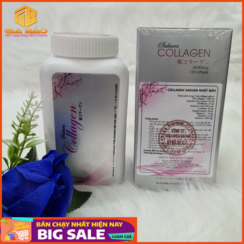 Sakura collagen nhật bản 120 viên