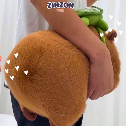 Gấu Bông Capybara Chảy Nước Mũi Êm Mịn Dễ Thương