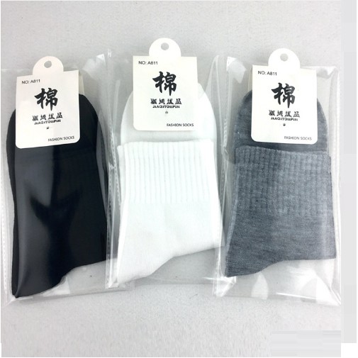 [HCM]VỚ ĐEN NAM MANG GIẦY - TẤT DÀI THỂ THAO