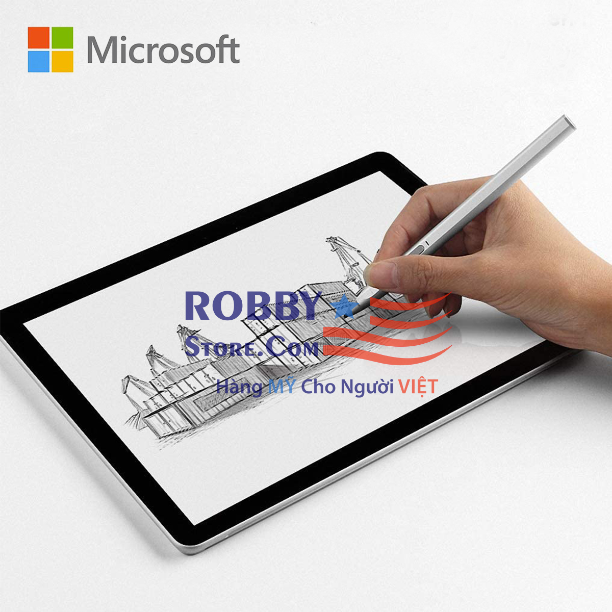 [Model 1776] Bút cảm ứng Microsoft Surface Pen new seal