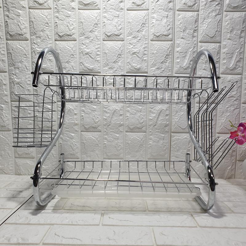 KỆ ÚP BÁT INOX 2 TẦNG