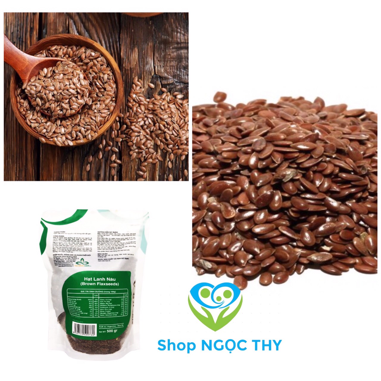 BrownFlaxseed imported from Argentina, good for women