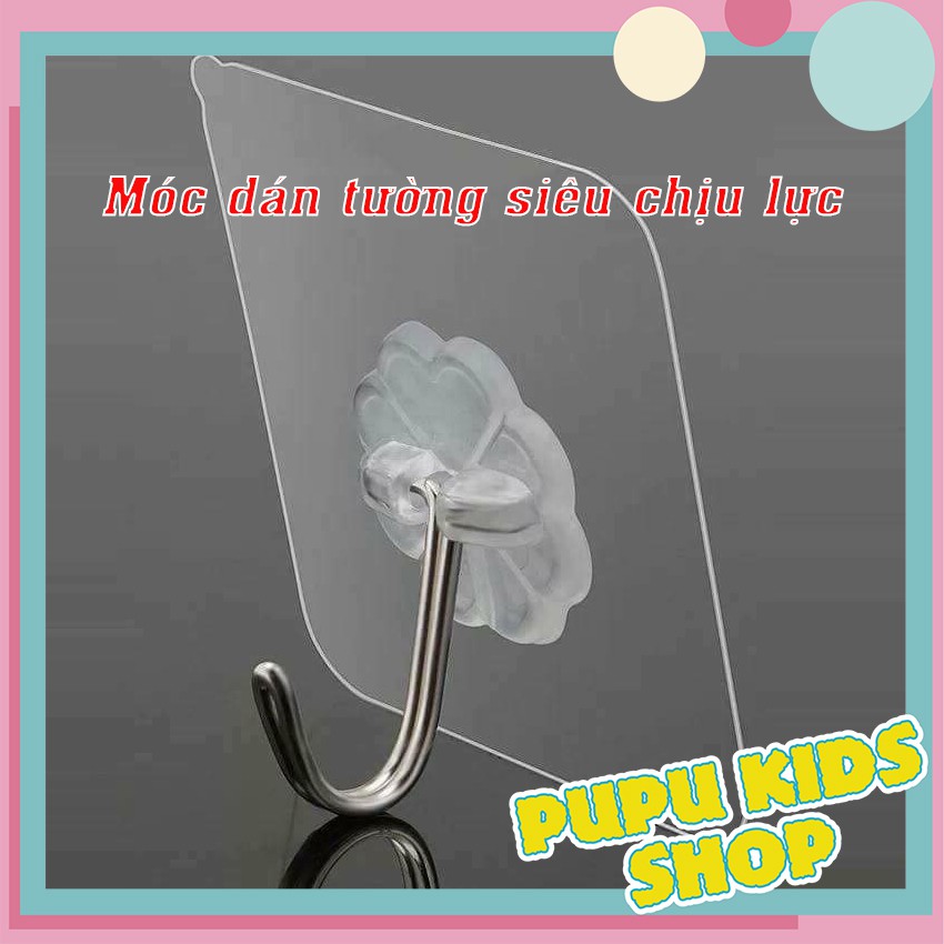 combo 20 móc dán tường trong suốt [Siêu Chịu Lực 10kg]