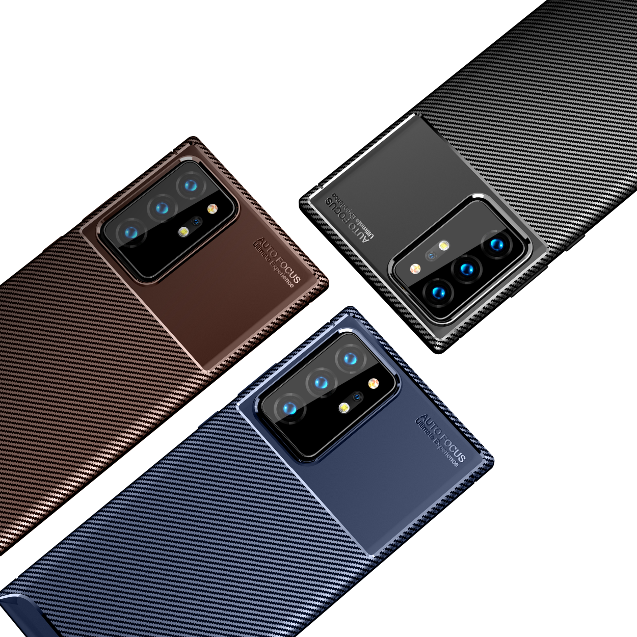 Ốp lưng Samsung Note 20 Ultra vân Rằn Ri hiệu Auto Focus cao cấp