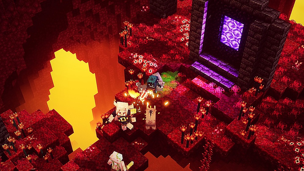 Băng Game Nintendo Switch Minecraft Dungeons Ultimate Edition