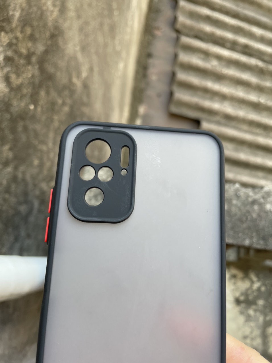 Ốp lưng nhám cho Xiaomi Redmi Note 10, Note 10S, Note 10 5G, Note 10 Pro chống sốc, bảo vệ Camera