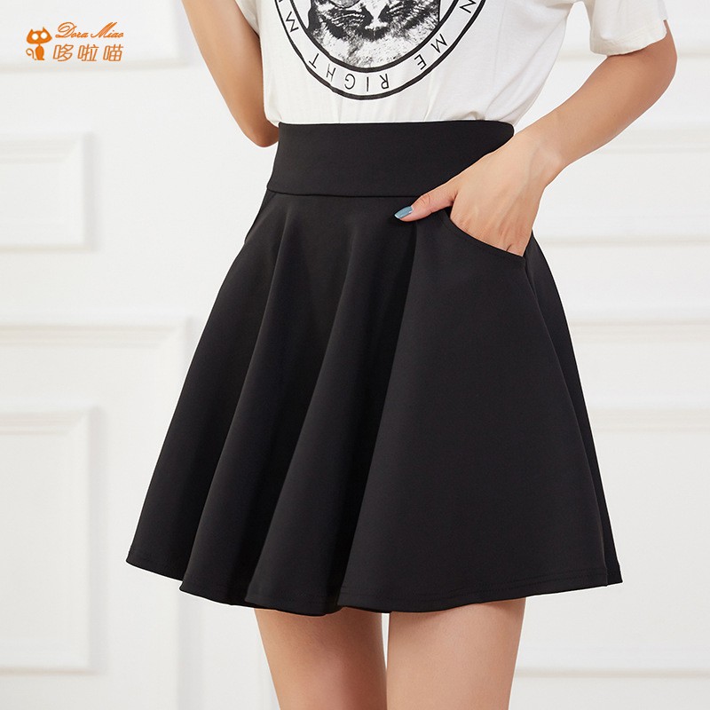 Chân váy xòe ngắn nữ thời trang, tôn dáng