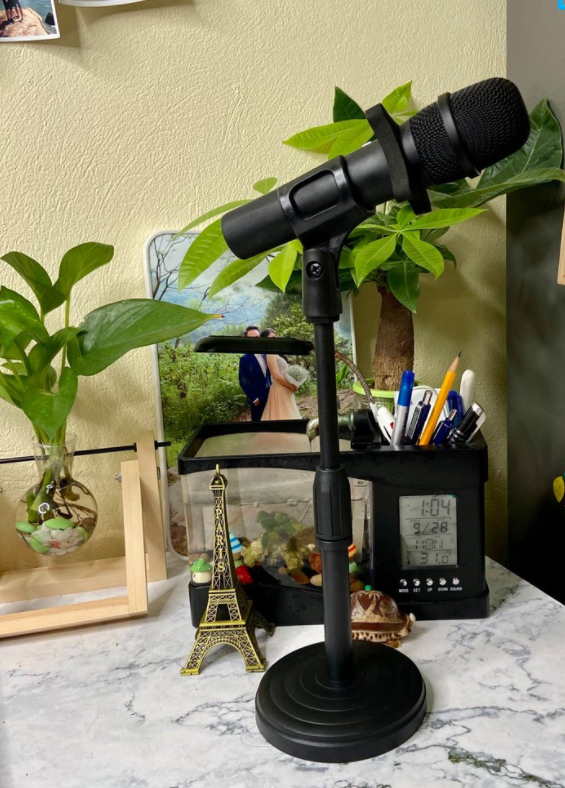 Chân Đế Micro Đứng Để Bàn Microphone Stand