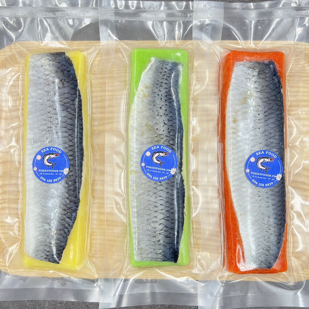 (CHỈ GIAO HCM) Cá trích ép trứng Nhật Bản ăn sashimi thanh 150G