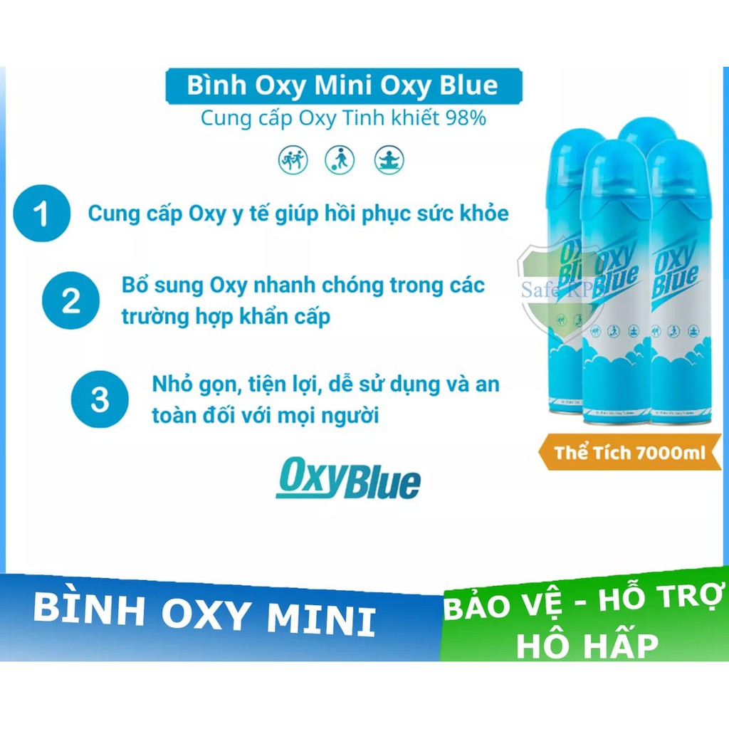BÌNH OXY MINI CẦM TAY CHỨA OXY TINH KHIẾT 98%