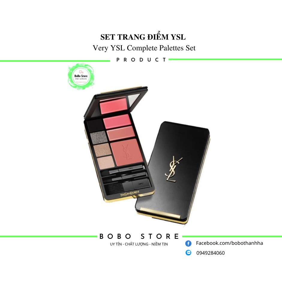 SET TRANG ĐIỂM YSL  Very YSL Complete Palettes Set