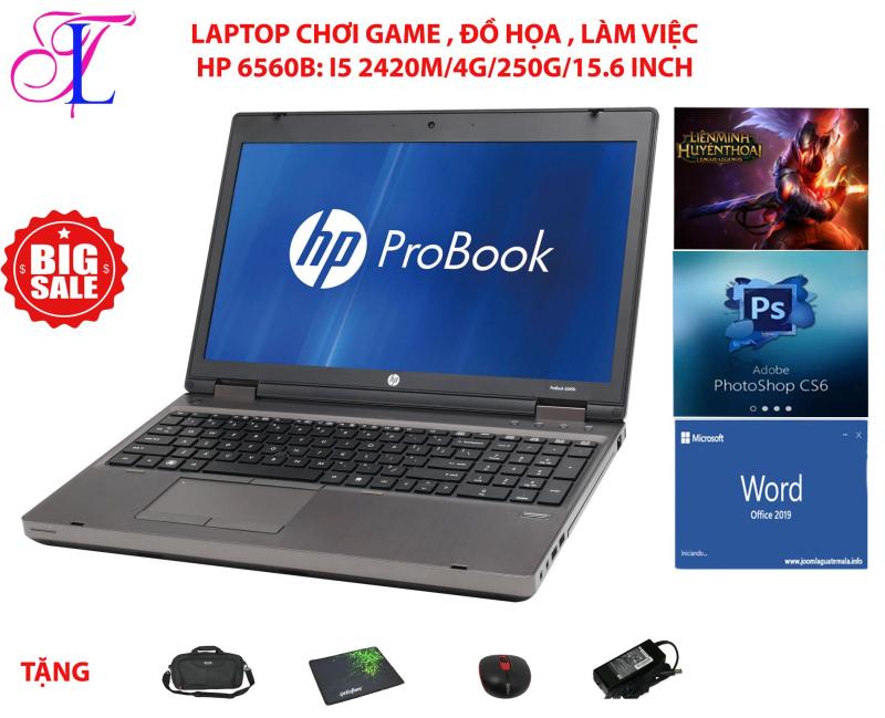Laptop game và đồ họa giá tốt- HP Pobook 6560B Core i5 2450M/ Ram 4G/ ssd 120G/ VGA HD 3000/ Màn 15.6 inch/ Có Phím Số/ Vỏ nhôm