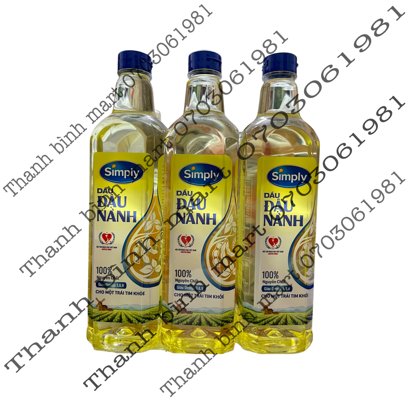 Dầu Ăn Đậu Nành Simply 1L