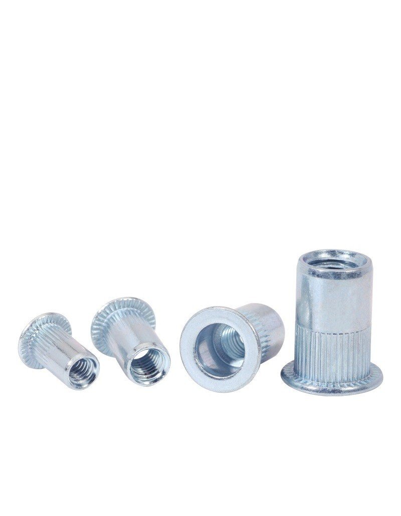 Combo 100c Ốc tán rút M6 thép mạ
