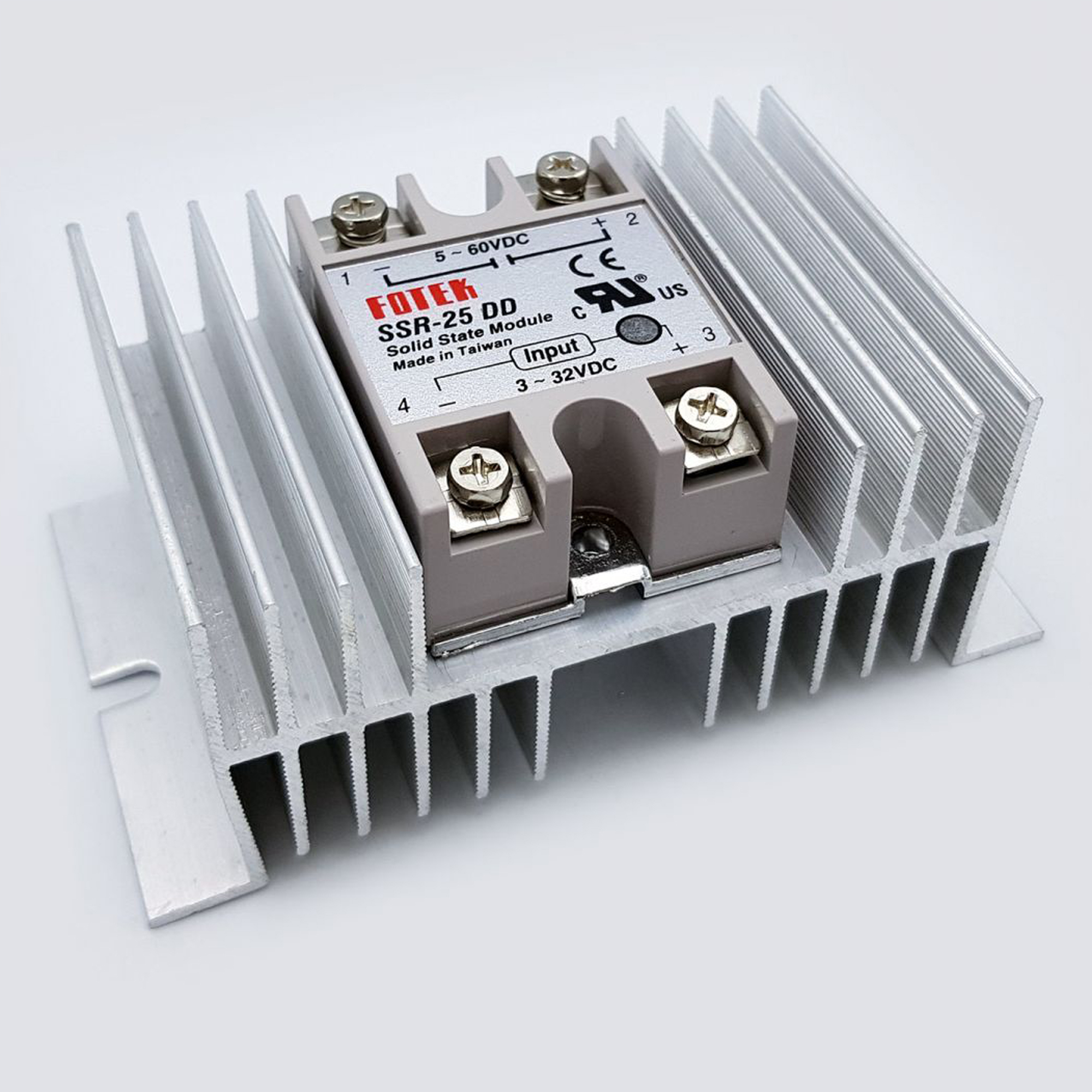 Đế nhôm tản nhiệt Relay rắn SSR
