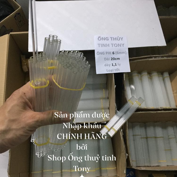 Ống thủy tinh 1OO ống +QUÀ TẶNG