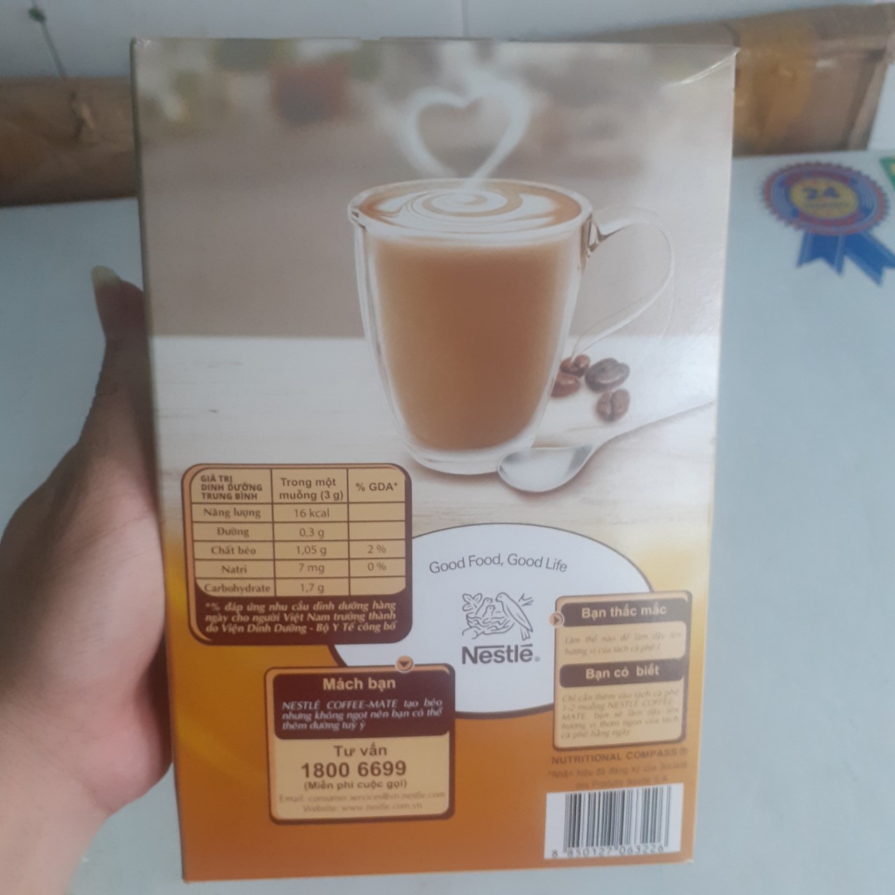 [HCM]Bột kem Coffee Mate 450g