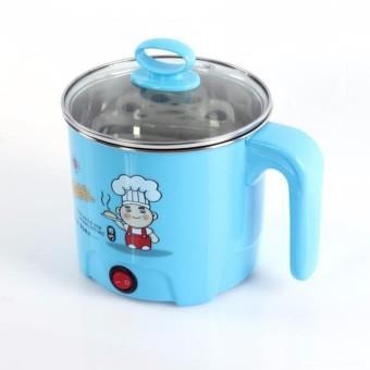 Ca nấu mì siêu tốc nồi nấu đa năng mini siêu tốc 18cm (TẶNG KÈM XỬNG HẤP)