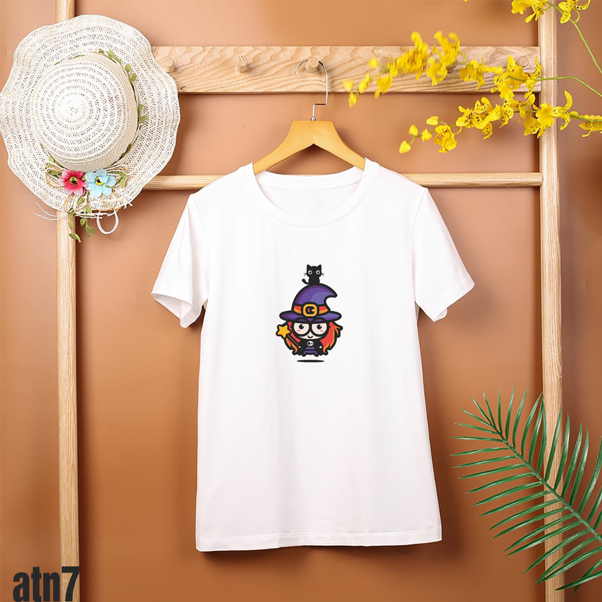 áo thun nữ in hình chibi xinh xắn