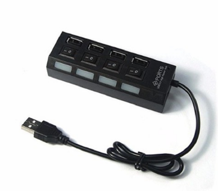 Hub chia cổng USB thành 4 cổng (Đen)( Premium home)