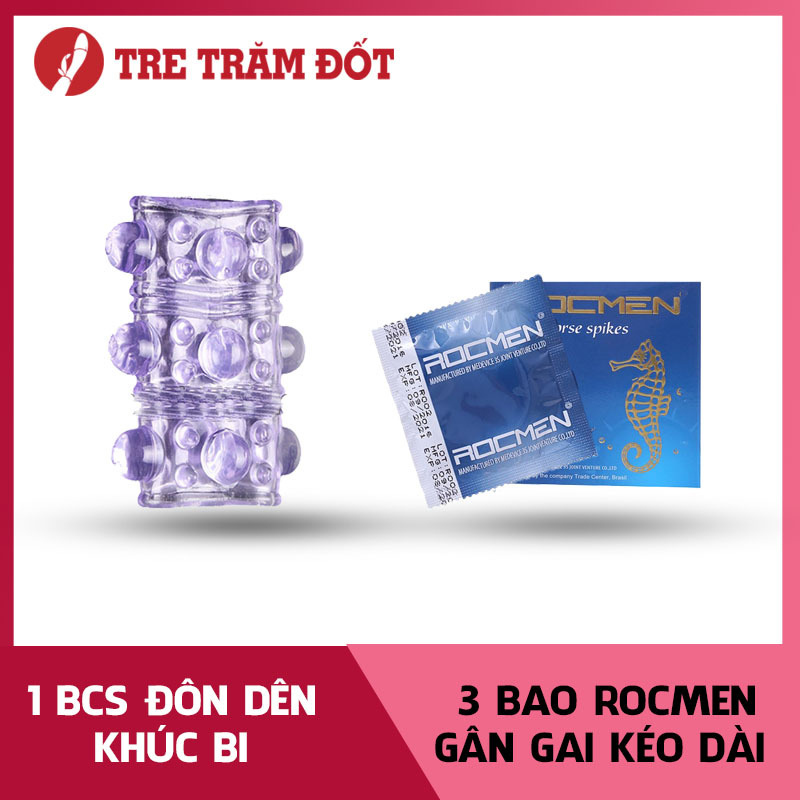COMBO hộp 3C Bao cao su gai kéo dài thời gian quan hệ hương bạc hà mát lạnh cá ngựa xanh và BCS Đôn Dên KHÚC BI chất liệu siêu mềm, co dãn tốt ôm sát mọi kích cỡ DV kéo dài thời gian với gai và bi to bcs