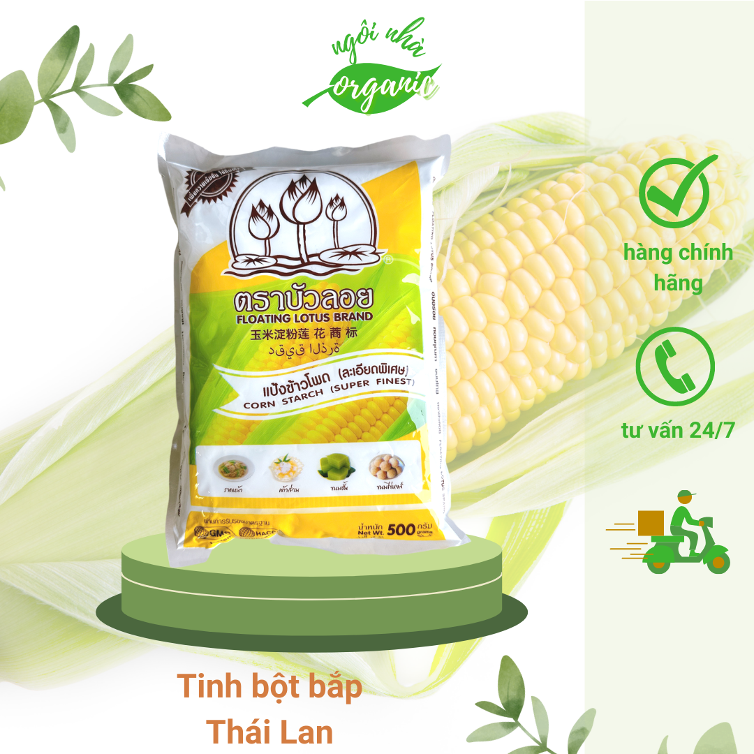 Tinh bột bắp thái lan 500g