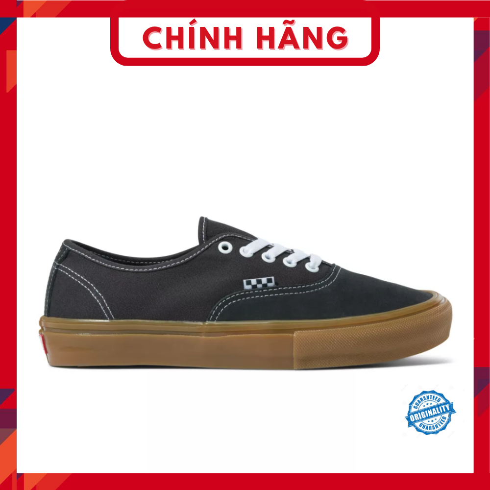 Vans Authentic Pro Skateboard Raven Gum Black