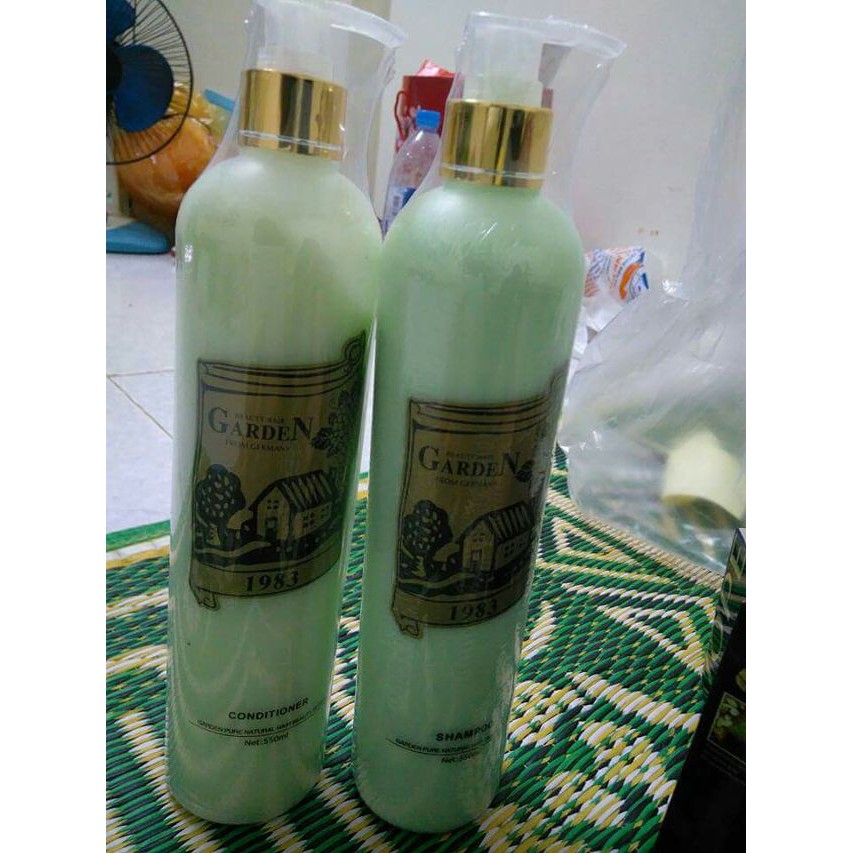 Dầu gội cặp garden 550ml/ chai x 2 chai