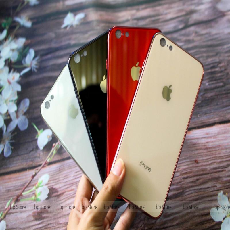 Giá Ốp lưng cho Iphone 6/ 6S/6 Plus/ 6S Plus - Mặt lưng kính giống iphone 8 Pllus