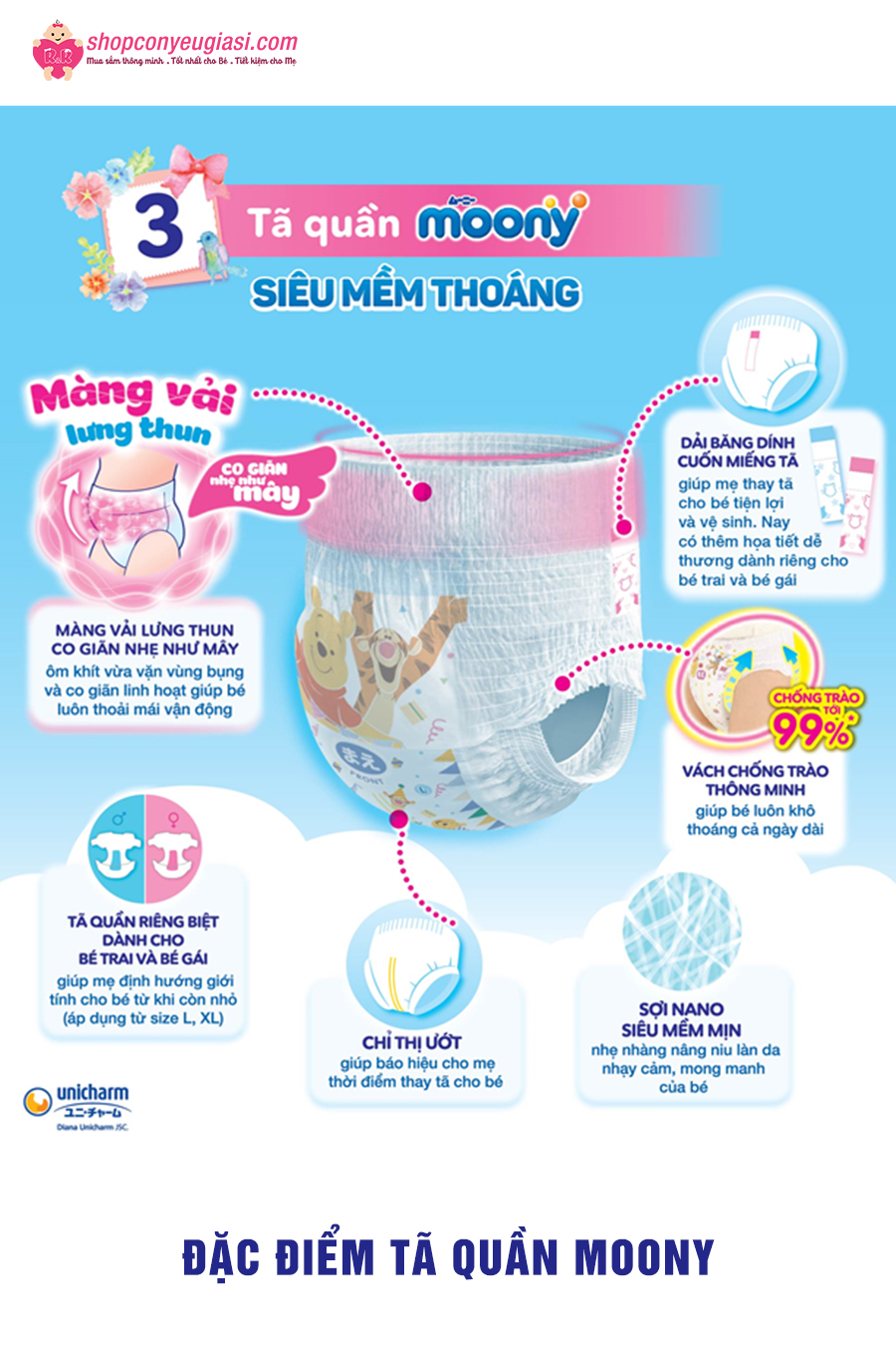 [HCM]Tã - Bỉm Quần Moony XXL26 Trai Không Quà - Tã Quần Moony Nhật Giá Sĩ Tại TPHCM
