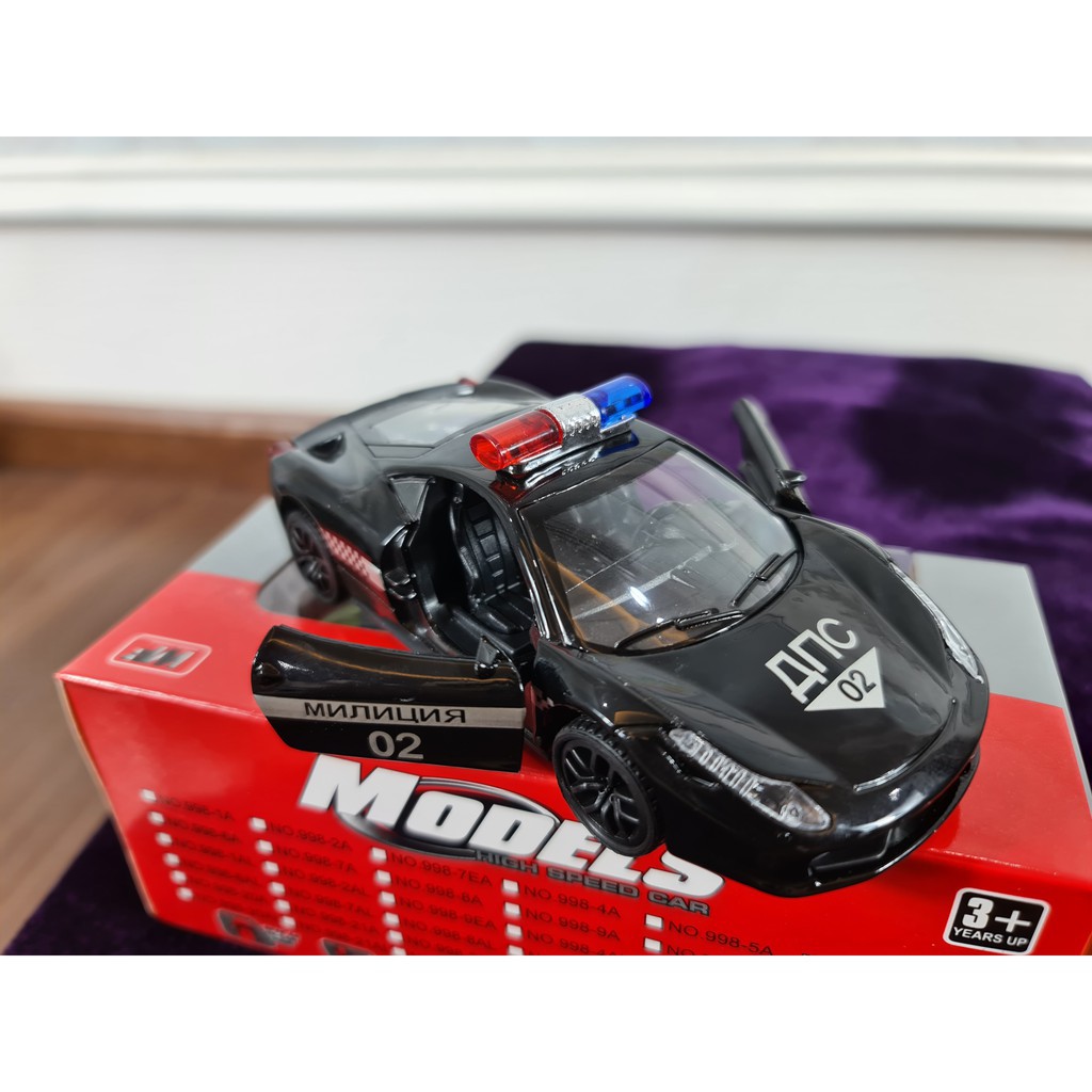 Mô hình Siêu Xe Cảnh Sắt DUBAI POLICE SP178